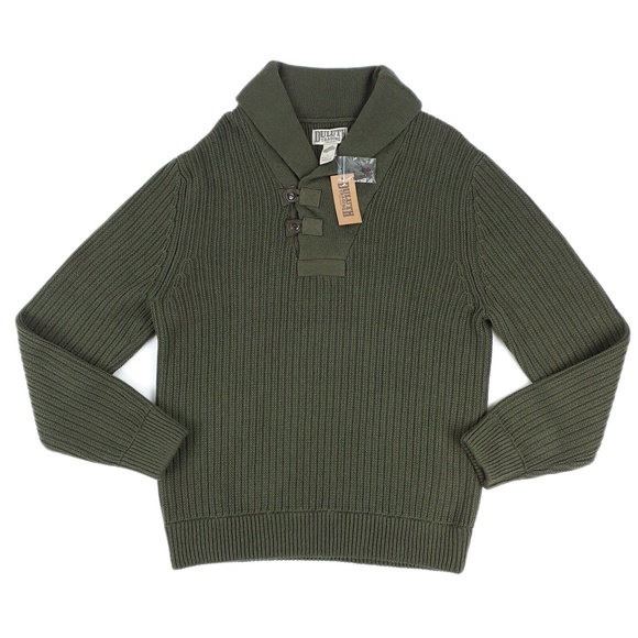 Duluth Mens High Neck Infantry Sweater 